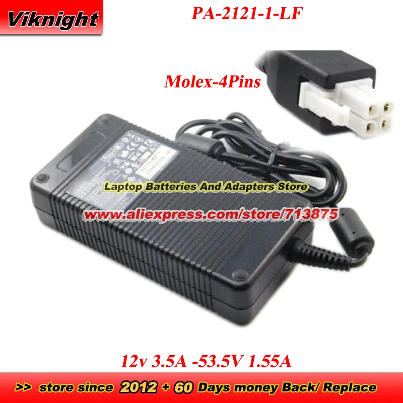 

Genuine PA-2121-1-LF 12V 3.5A -53.5V 1.55A AC Adapter 341-0502-01 for CISCO 891F 897 896 898 890 C891F-K9 ISR-1100 8PORT ROUTERS