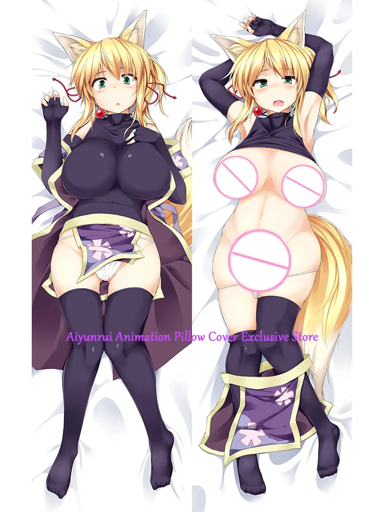 

Anime Pillow Cover Dakimakura Yukikaze Panettone 2 Side Printed Hugging Body Pillowcase Cushion Cover Bedding Decor