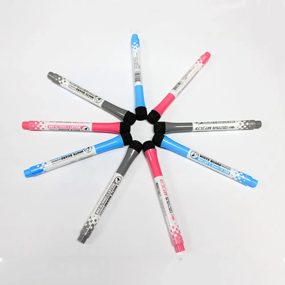 

Kids Non-toxic Fridge Memo Magnets Record Whiteboard Pen Magnetic Whiteboard Marker Erasable