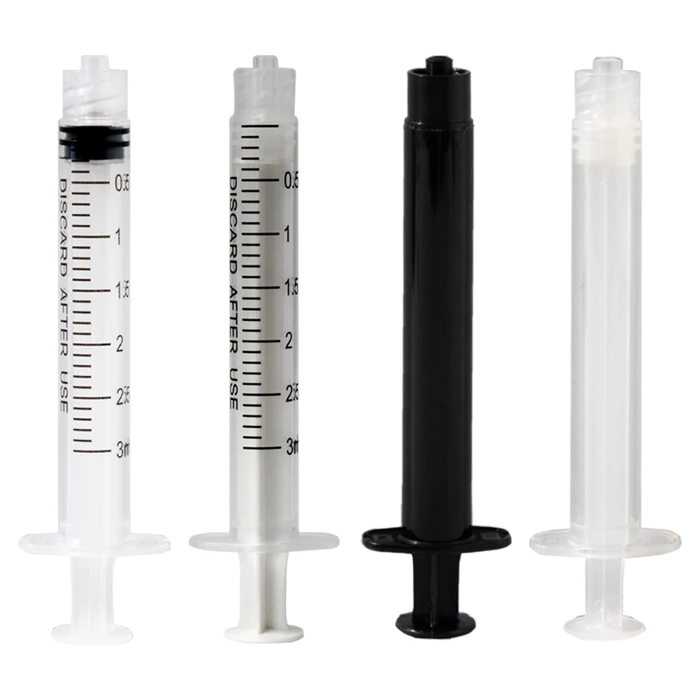 Dental Syringe Dentist Delivery Syringe Plastic Irrigation Syringe Dentristriy Material for Etching Gels paste composite sealer