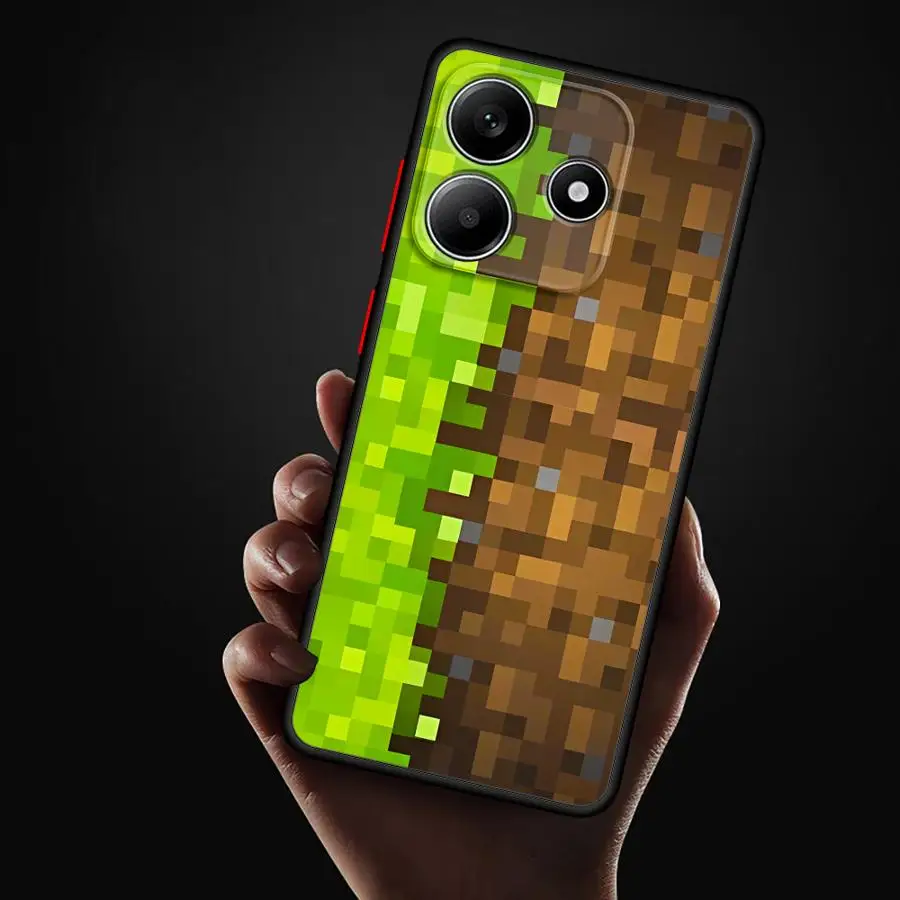 ソフトシェル電話ケース Redmi 10 12C A4 13C K40 Pro A1 A2 Plus 9 14C Max Mini 光沢のあるクール