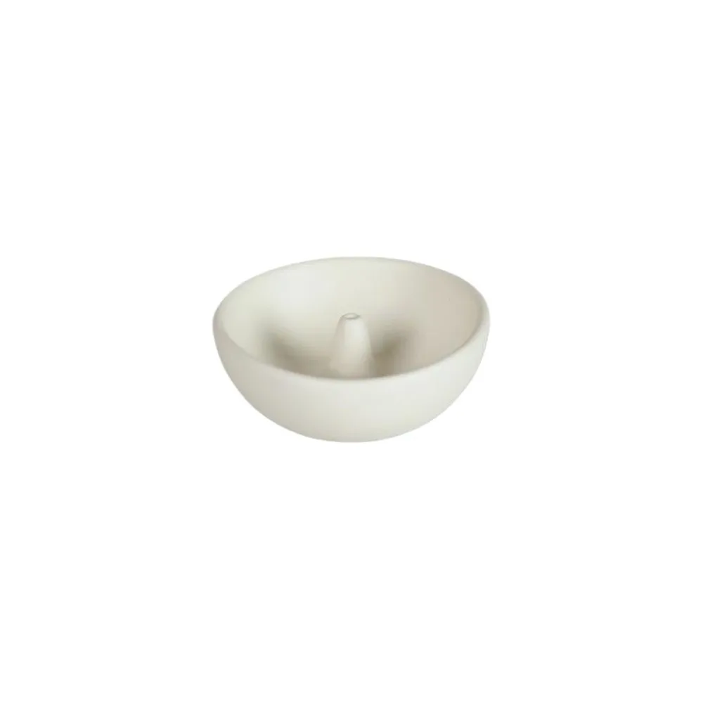 Decorative Retro Incense Holder Round Sturdy Incense Stick Burner Ceramic Zen Style Agarwood Tray Tea Ceremony