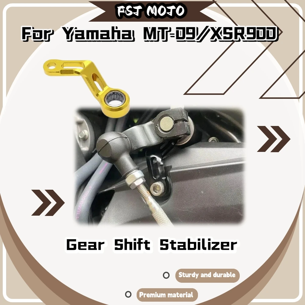 For Yamaha MT09 XSR900 Modified Shift Stabilizer Reinforce Gear Lever Smooth Shifting Component Mod Accessories