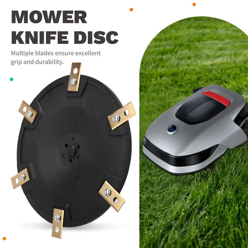 A25F-RSDRA-01 Robotic Lawnmower Tuning Blade Disc For Dreame A1 Mower Blade Plate Knife Disc 12Blades Robotic Lawn Mower Part