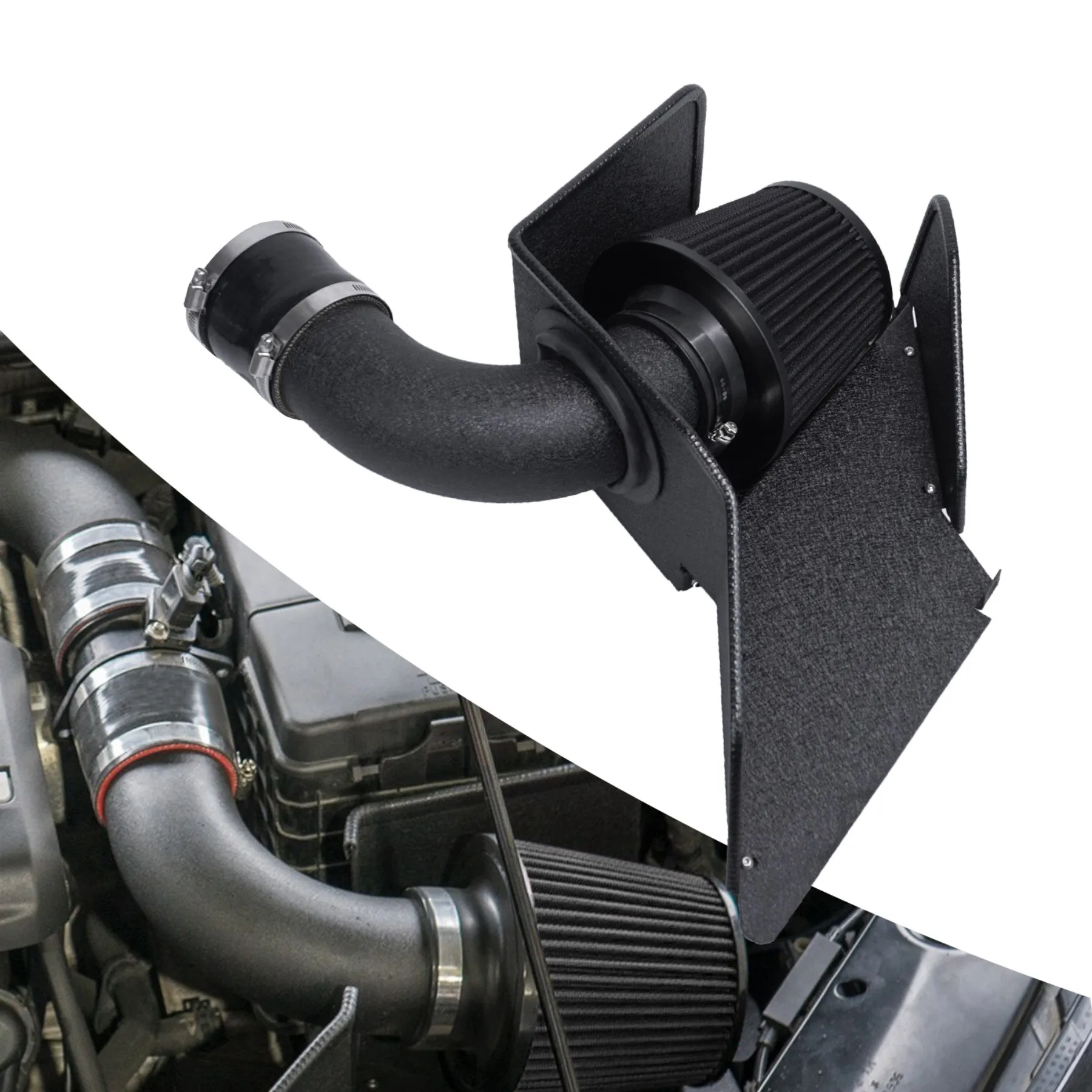 

SXLL High Flow Cold Air Intake Pipe Kit for A3 TT Seat Leon MK2 Altea Touran MK1 Skoda Octavia Superb MK2 Yeti TDI 1.6 1.9