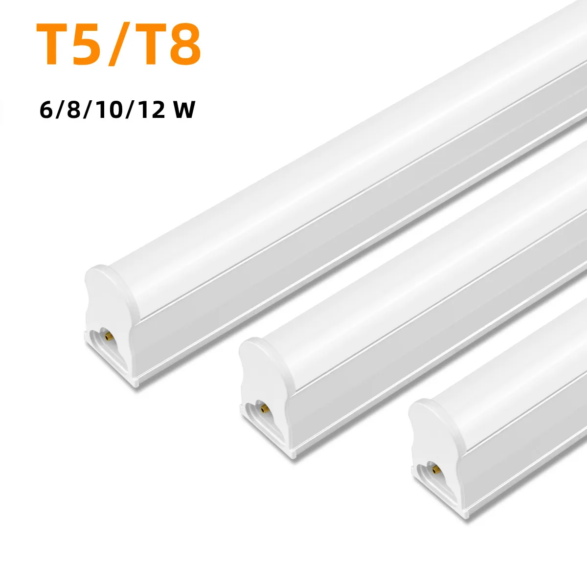 

T5 LED Bar Light 6W 10W 29/57cm Under Cabinet Lights T8 LED Tube Bulb 8W 12W Closet Kitchen Lamp Fluorescent Lighting 30/60cm