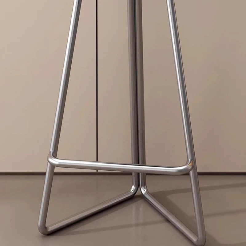 الشمال المنزل كرسي طويل الساق مصمم جميلة الداخلية الحد الأدنى كراسي بار مريح المعادن sillas الفقرة اسلا دي cocina الأثاث #5