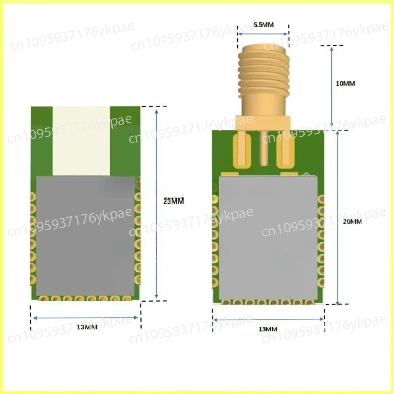 Módulo de posicionamento UWB módulo dwm1000 chip dw1000 dewaveuwb-x1