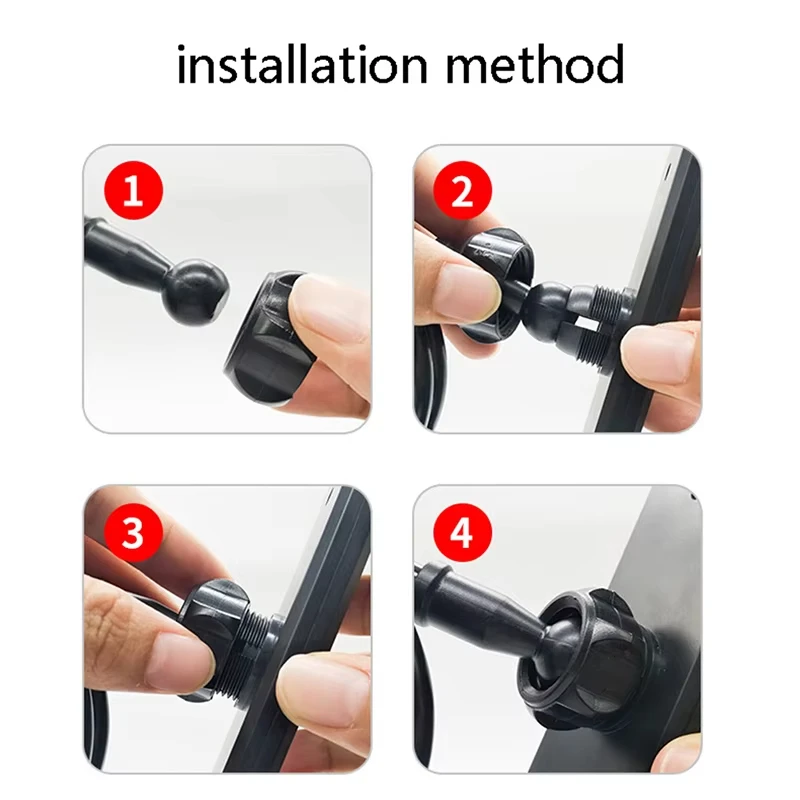 Soporte de Clip Grande para Transmisión Móvil, Base Fija para Trípode, Adaptador Extensible para Tablet con Hebilla