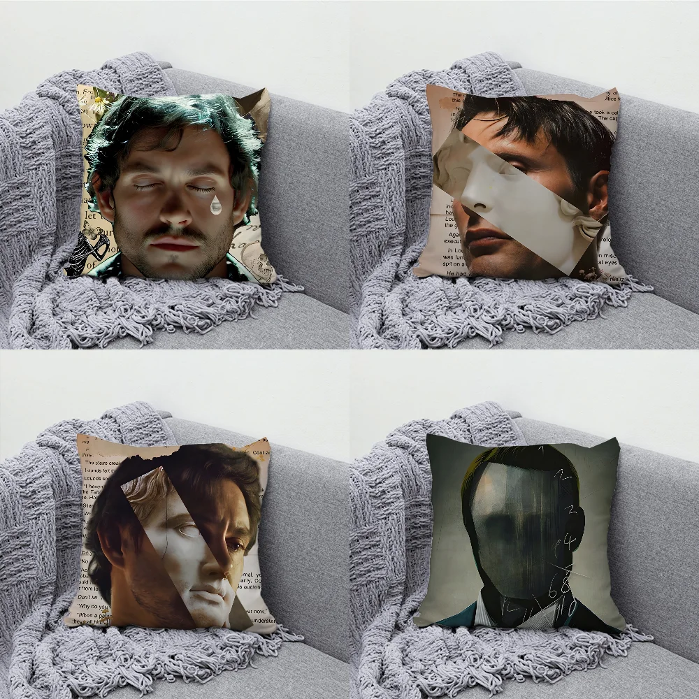 

Hannibal Will Graham Pillow Case Soft Cushion Cases for Farmhouse Sofa Decor Home Decorations and Protector Pillow Case