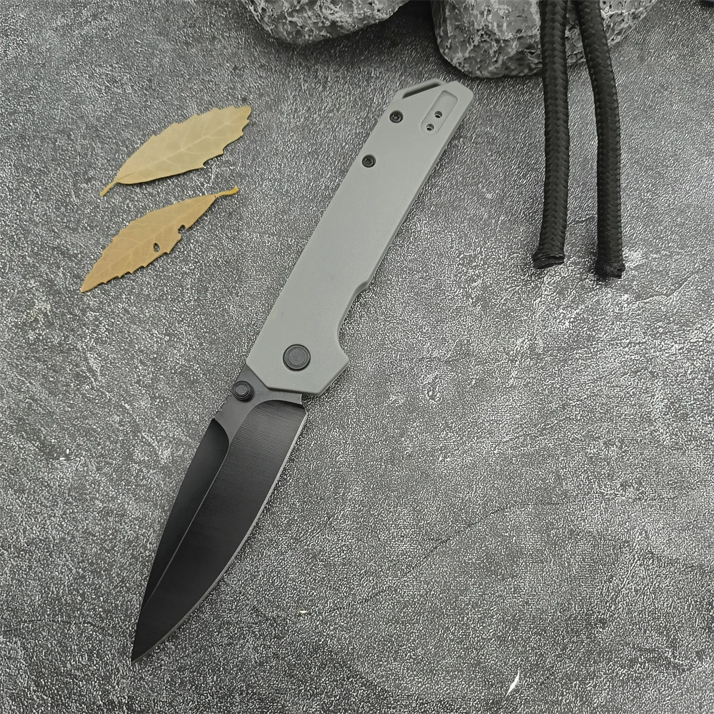 Style 2 KS 2038 Plastic Handle Tactical Knives Iridium Folding Knife Spear Point Blade Outdoor Bailout Survival Tool Pocket