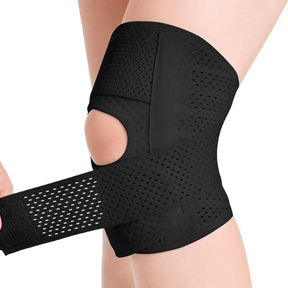 

1PCS with Side Stabilizers Knee Pad Adjustable Professional Knee Brace Compression Breathable Knee Support