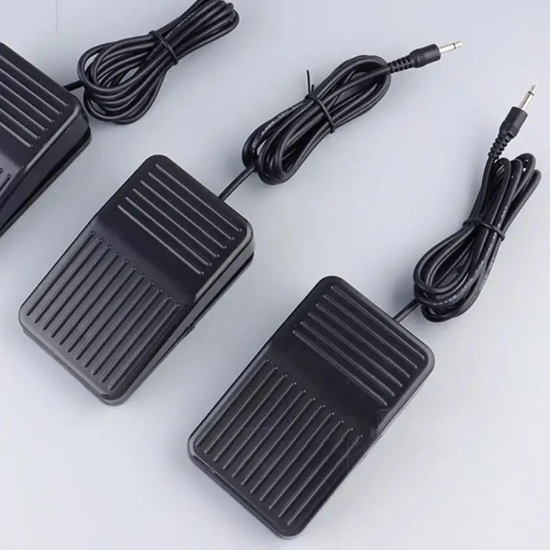 Nonslip Control Foot Switch Reset Foot Pedal GX16 Aviation Plug 2Pin 3Pin 4Pin 3.5mm Audio Plug for Various Control Applications