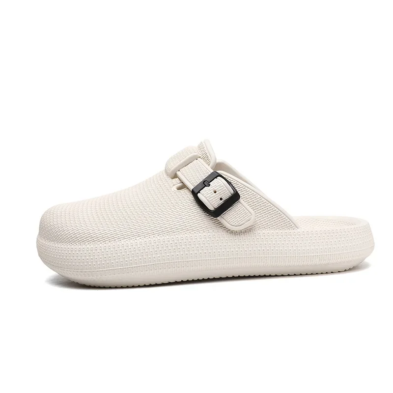 Ight Luxury Couple Slippers Cork Clogs Slippers for Women Sandals Cork Slippers Trendy Outdoor Beach Sandals Large Size 36-45 image 2