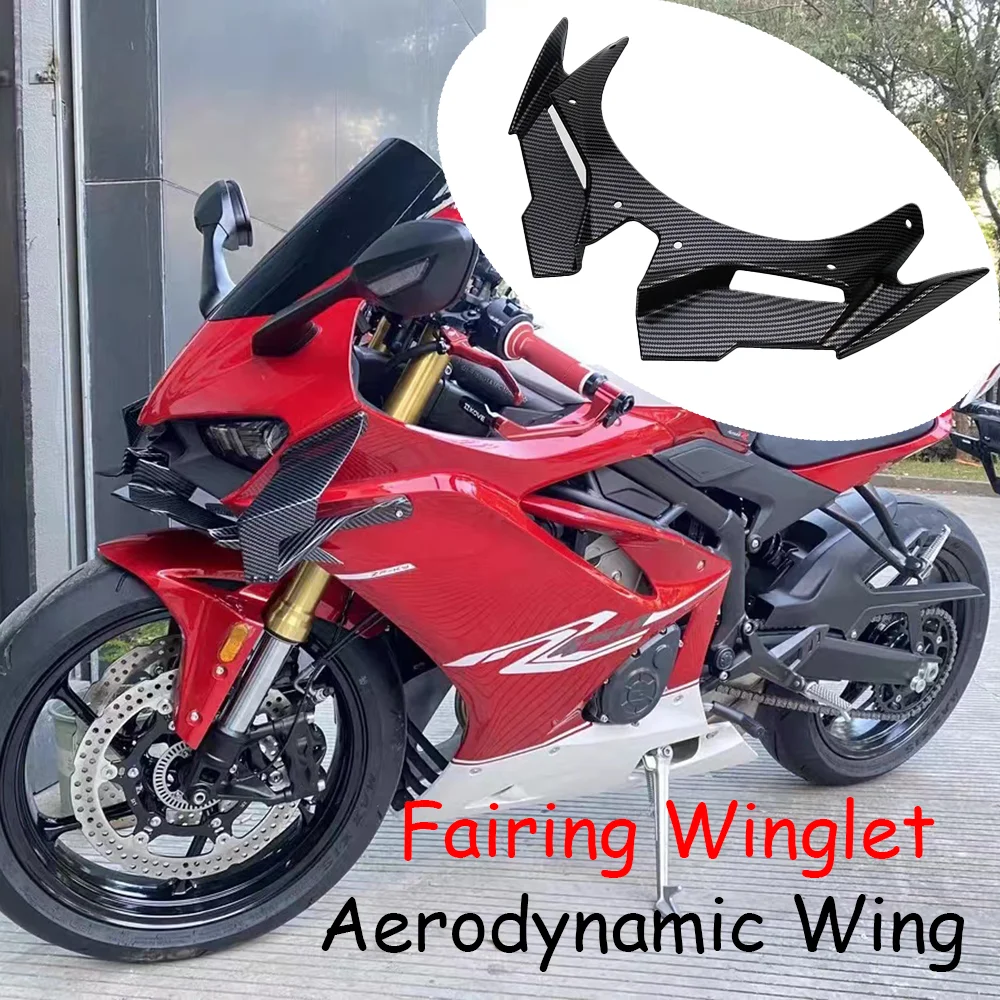 

Motorcycle Front Fairing Winglets Aerodynamic Wing Shell Cover Protection Guards Kit For KAWASAKI ZX-25R ZX25R ZX-4RR ZX-4R