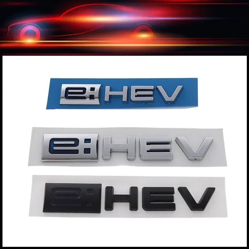 3D for Sport Hybrid e:HEV Car Styling e:HEV car Hood Fender trunk Rear Bonnet Nameplate Decal Emblem Badge Sticker