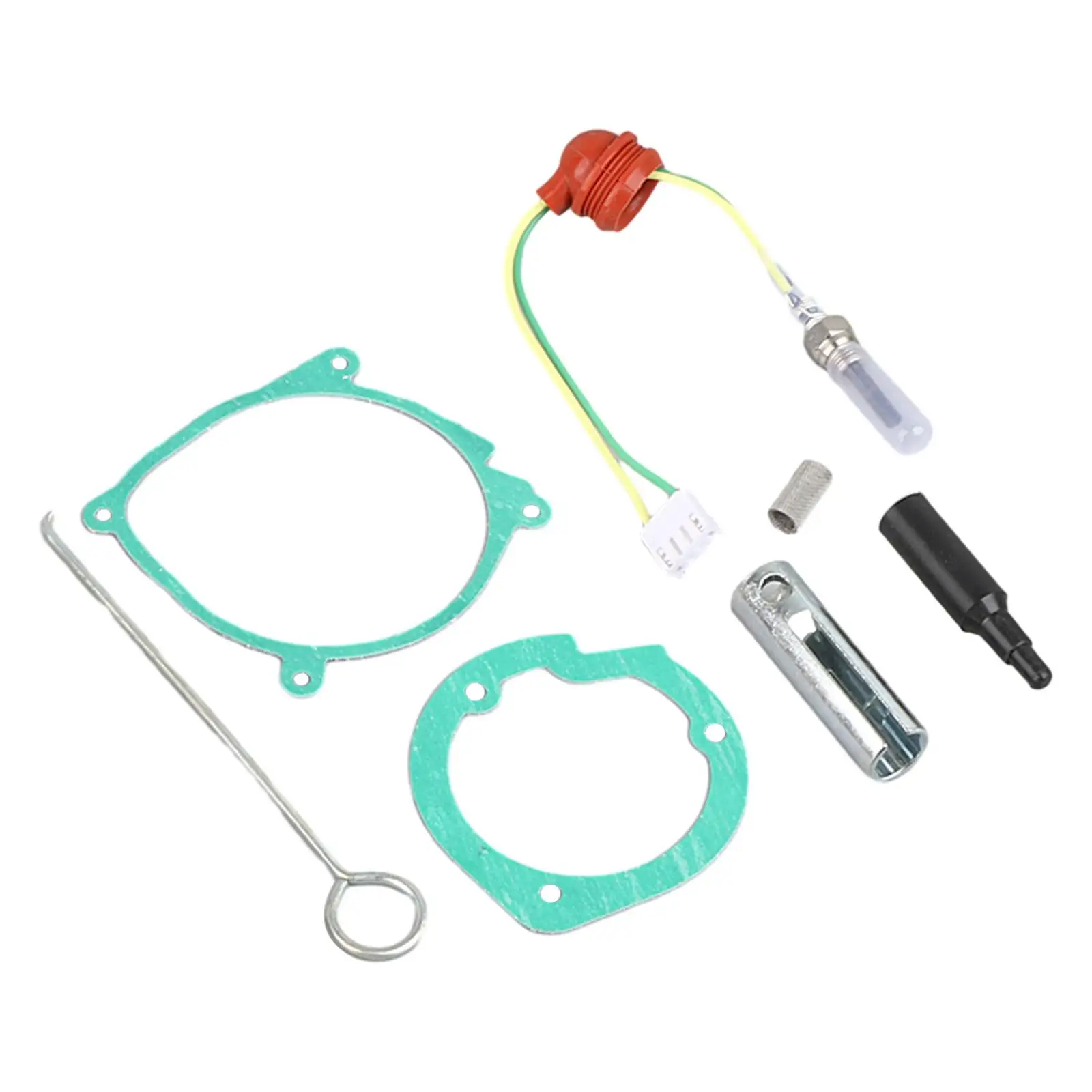 Kit de reparo de vela incandescente, acessório de rede, conjunto de plugue de ignição de aquecimento de veículo resistente para 12v 2kw, aquecedor de estacionamento, caminhão, barco automático, premium