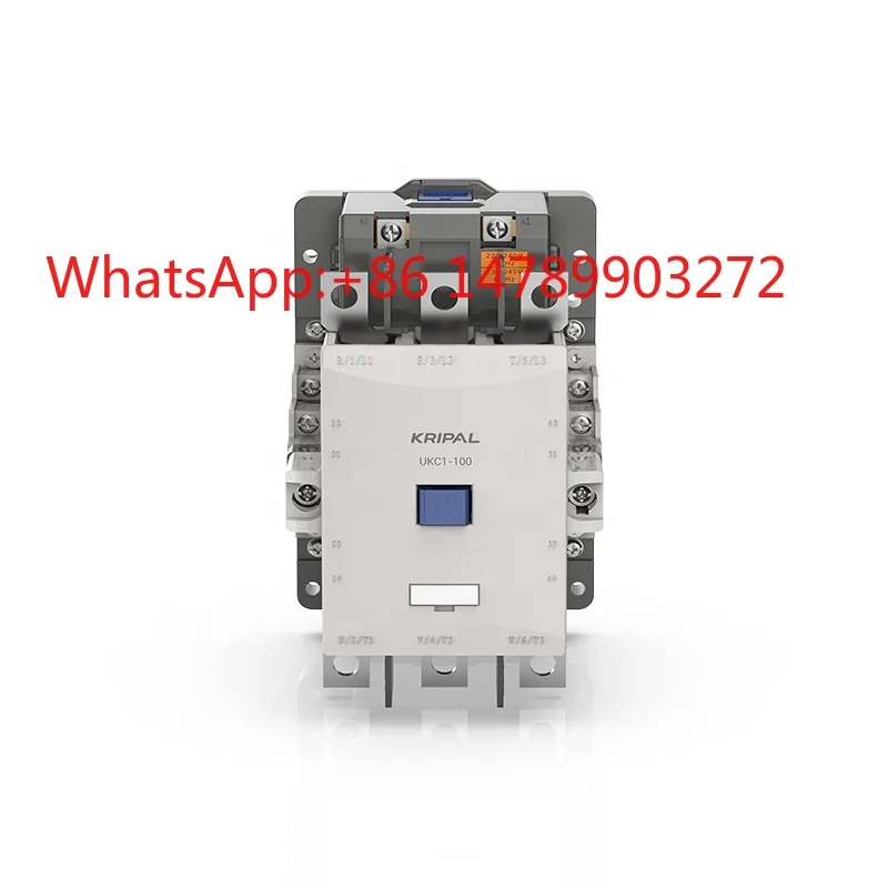3P AC contactor 25A dual pole auxiliary coil din rail motor power distribution switching element
