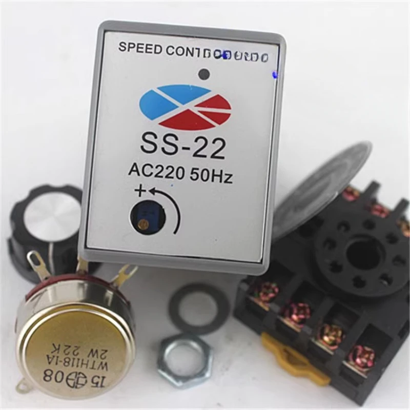 Motor Governor 220V AC SS-22 Speed Control Unit Single Phase Motor Controller Split Switch