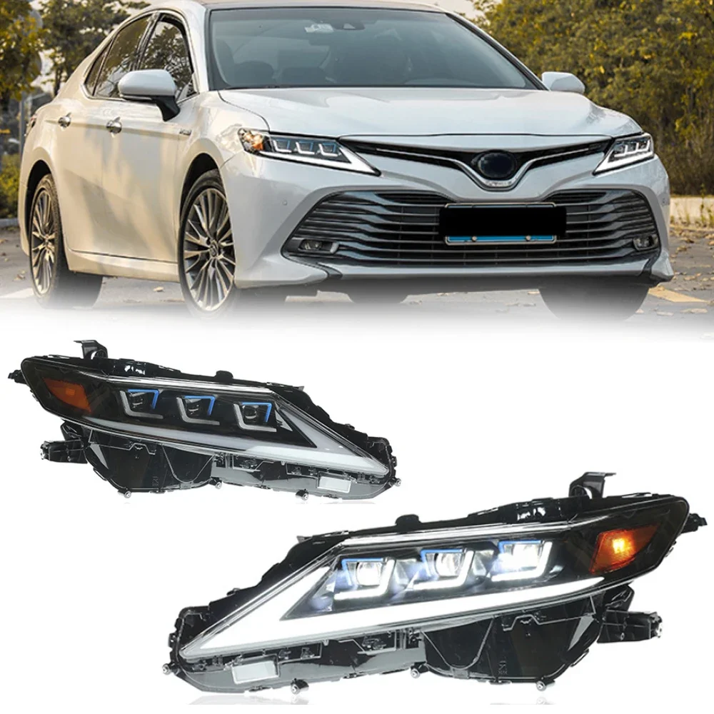 Styling LED HeadLights For Toyota CAMRY 18-23 New Style Led DRL Car Head Lamp Assembly Signal Accessories Modified Lamp