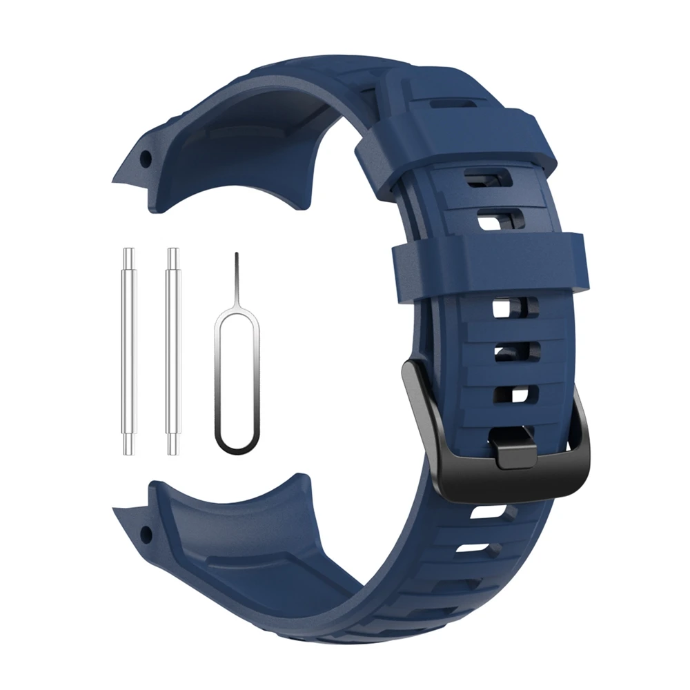Geen gaten 26 mm siliconen band voor Garmin Instinct 2X Solar - Tactical Edition horlogeband vervangende accessoires