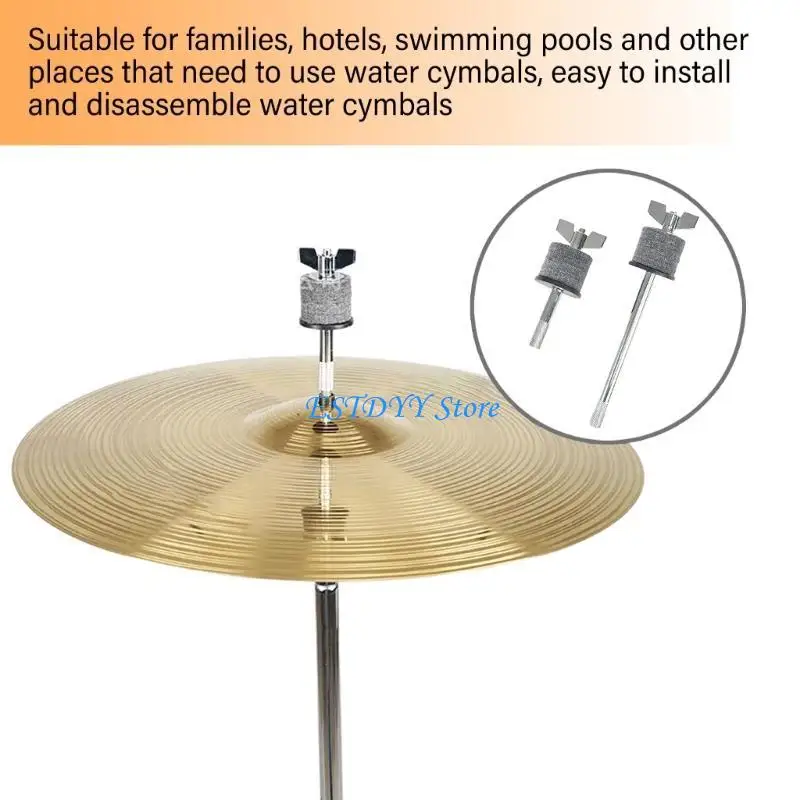 

G6DE Cymbal Stacker Cymbals Mount Rack Stand Drum Cymbal Boom Arm Holder Easy to Use