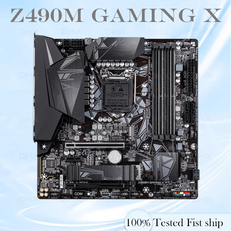 For Gigabyte Z490M GAMING X Motherboard DP 128GB HDMI LGA1200 10th Gen Mainboard 100% Tested Fully Work be shipp quickly DH
