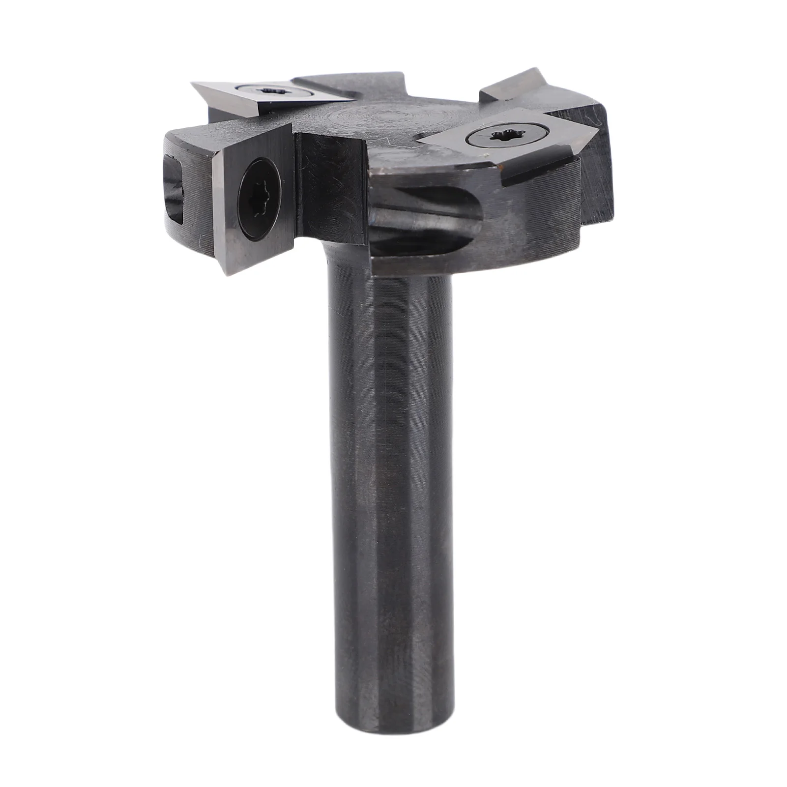 

Spoilboard Surfacing Bit Cemented Carbide Slab Flattening Router Bit 4 Flute 12mm 15/32in Round Shank for Woodworking Projects