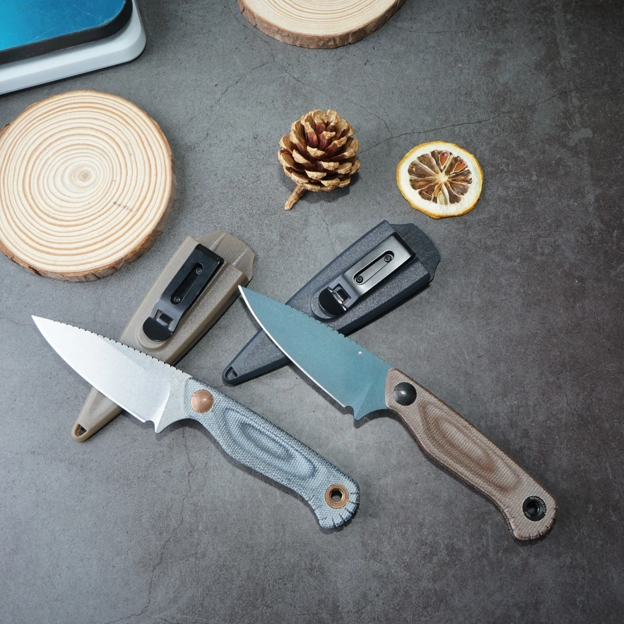 سكين قابل للطي بمقبض من الكتان CPM-MagnaCut، خفيف الوزن وعالي الصلابة، سكاكين وأشياء ألعاب محمولة EDC للتخييم في الهواء الطلق