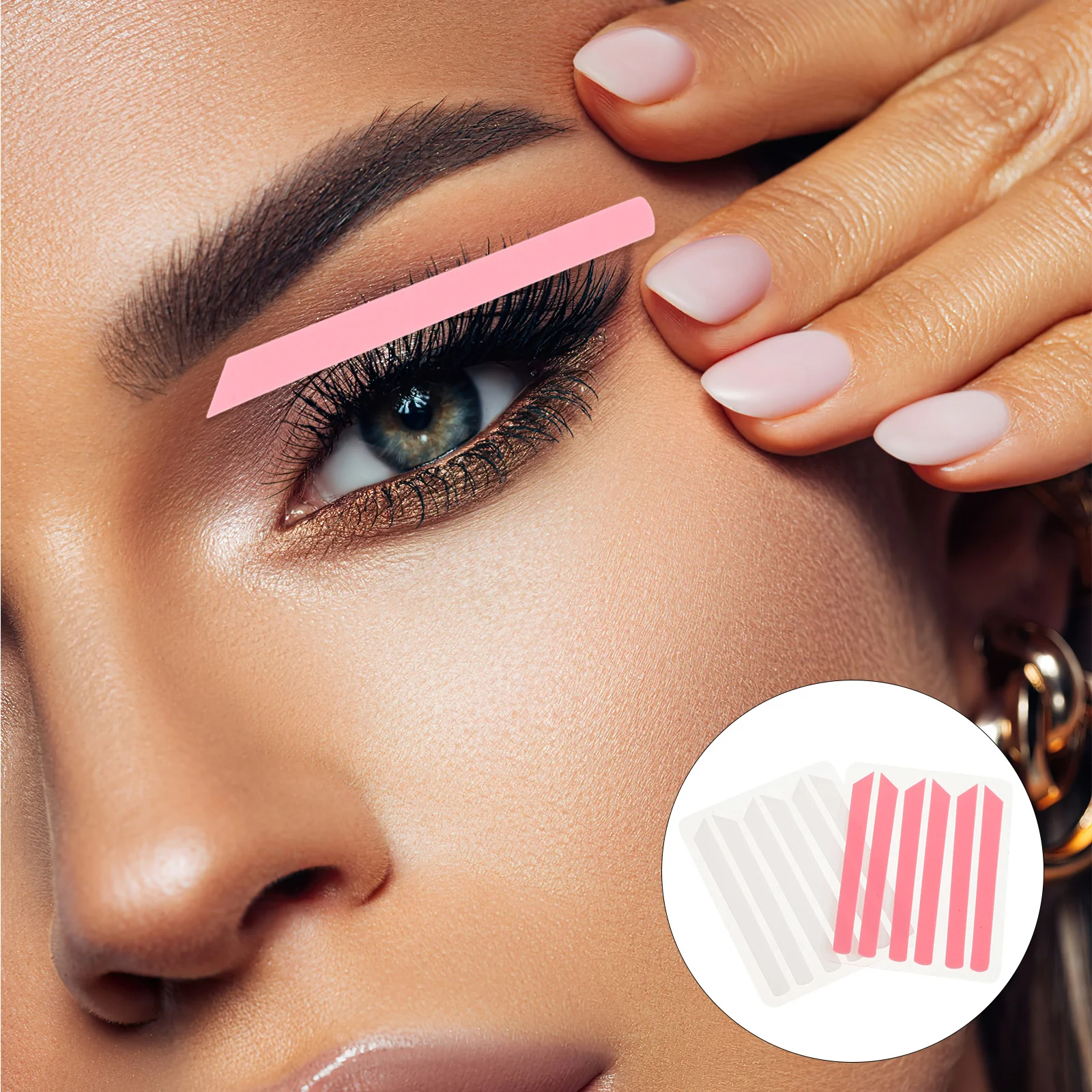 

2Pcs Silicone Lash Lift Pads Colorful Soft Eyelash Perming Tool Reusable Lash Lift Pads Eye Makeup Beauty Tool