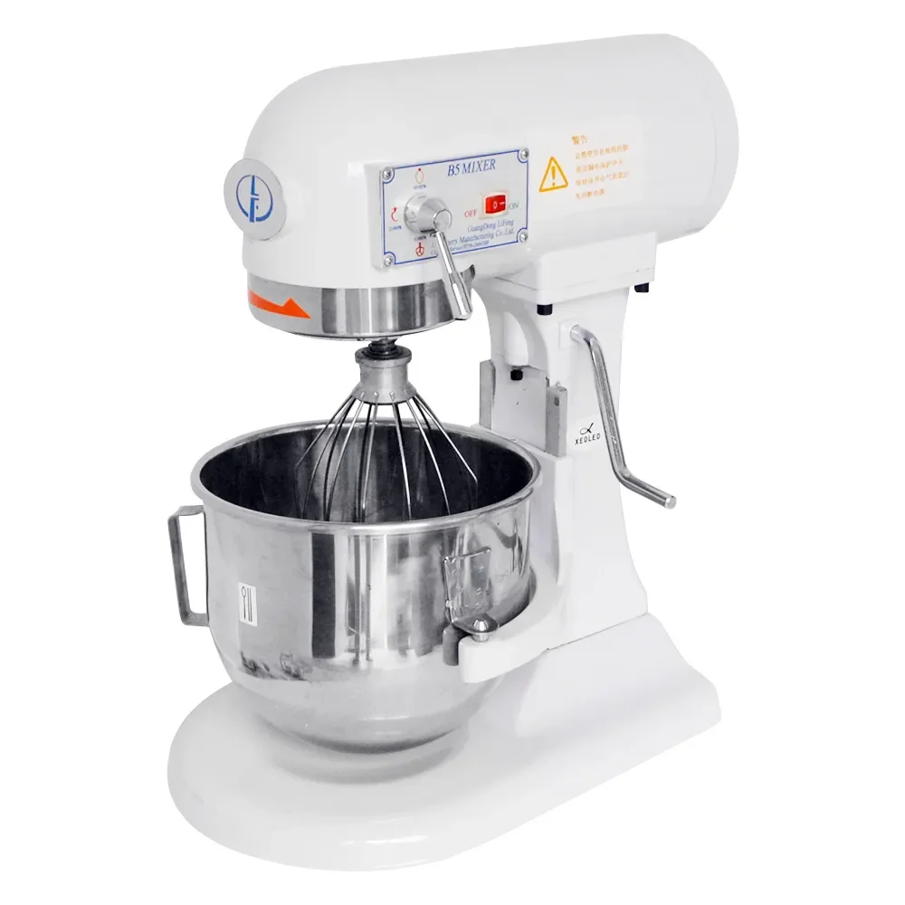 

.5L Stand Mixer With Hook Processador Electric Beater Stainless Steel Dough Cake Cream Food Chef Machine Commercial Baking