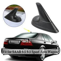 1x Car Black Look Fin Aerial Dummy Antenna For AERO -SAAB 9-3 9-5 93 95 Waterproof ABS Plastic Vehicle Antenna Exterior Parts