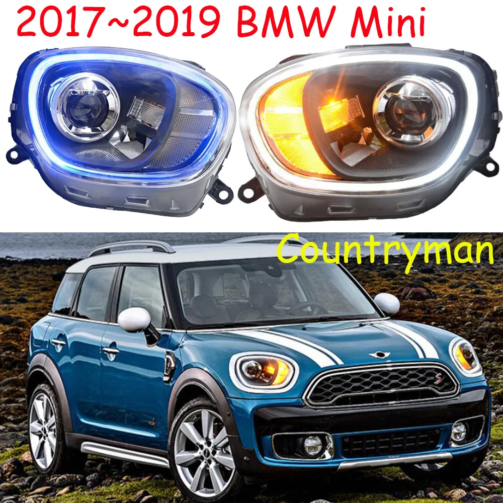 

Bumper lamp for mini Headlights LED 2017~2019/2007~2016 Headlight DRL LED Head Lamp Bi Xenon Beam Accessories