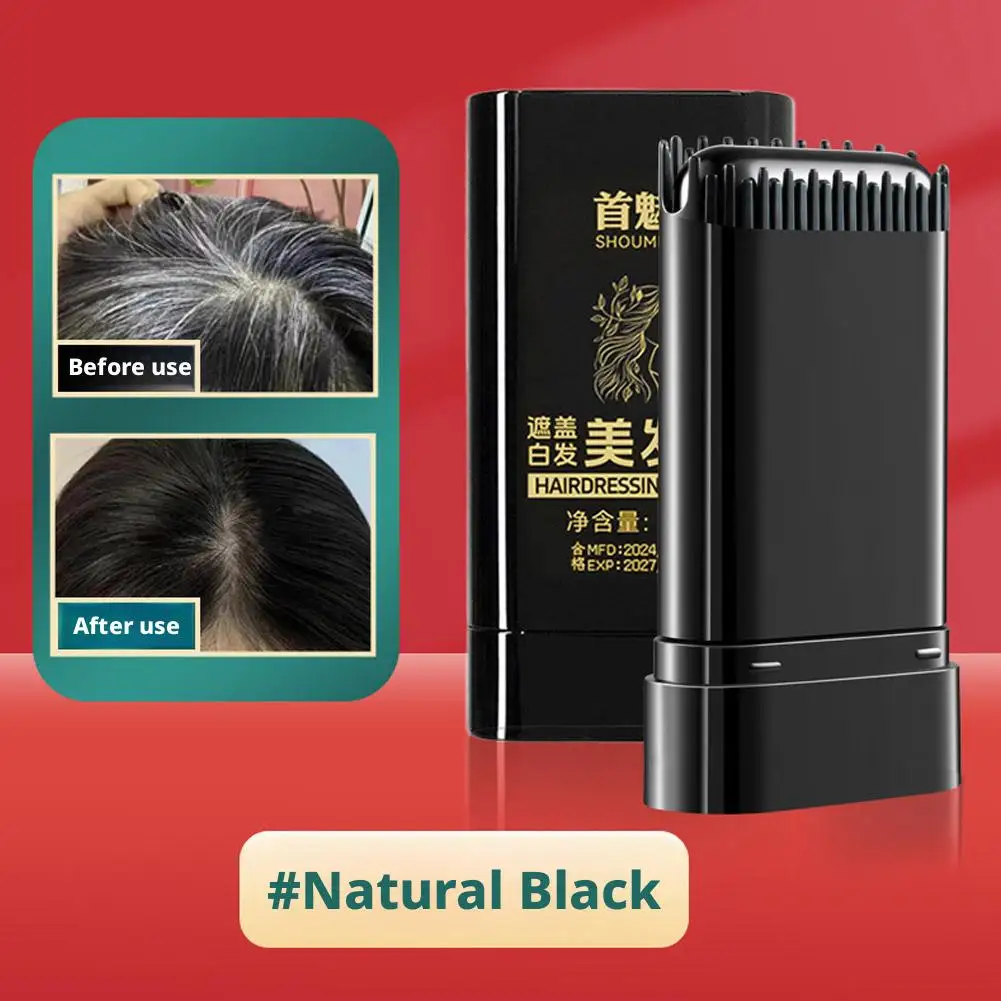 

1 шт., 3 цвета, палочка для волос, покрывающая седые волосы, артефактная палочка для волос, одноразовый цвет, крашение для корней волос, цвет от выпадения и J7A1