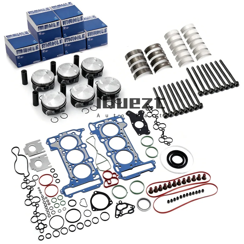 Kit de Reparo de Motor com Pistões, Vedações e Rolamentos para Porsche Macan GTS Audi RS4 RS5 B9 2.9 TFSI