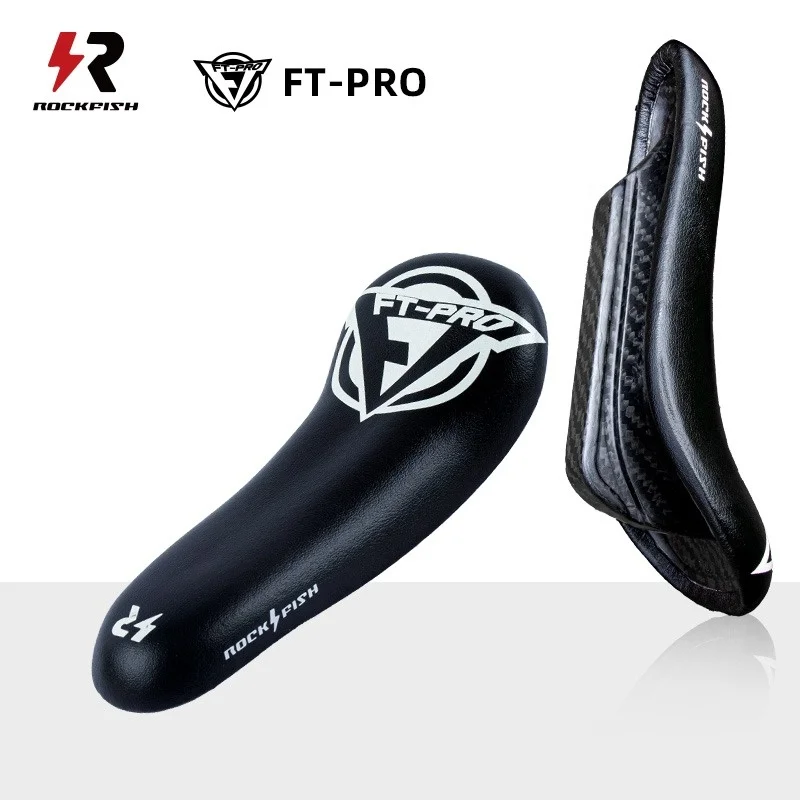 

Rockfish T800 раздвижное велосипедное седло из углеродного волокна из пенополиуретана, подушка сиденья для гоночного балансировочного велосипеда, эргономичный дизайн, детское седло для велосипеда