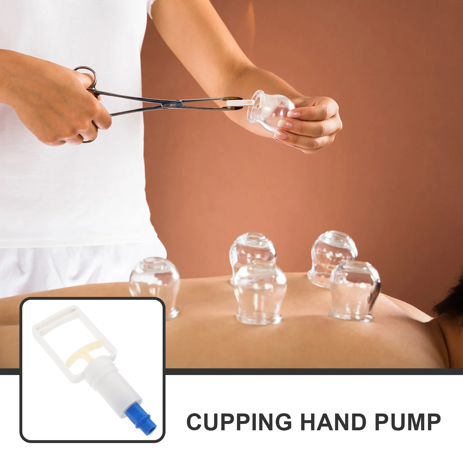 Cupping Handle Chinese Tool Air Exhaust Acupressure Suction Pump Manual for Plastic Body Accessories Tools