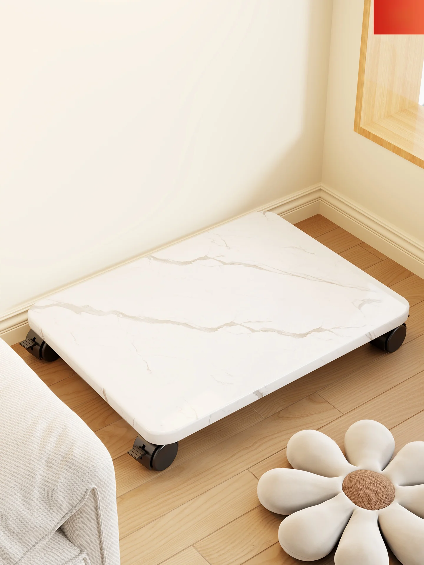 mobile-office-desk-printer-base-stand-storage-box-with-wheels-home-organization-box-moving-storage-board-under-table