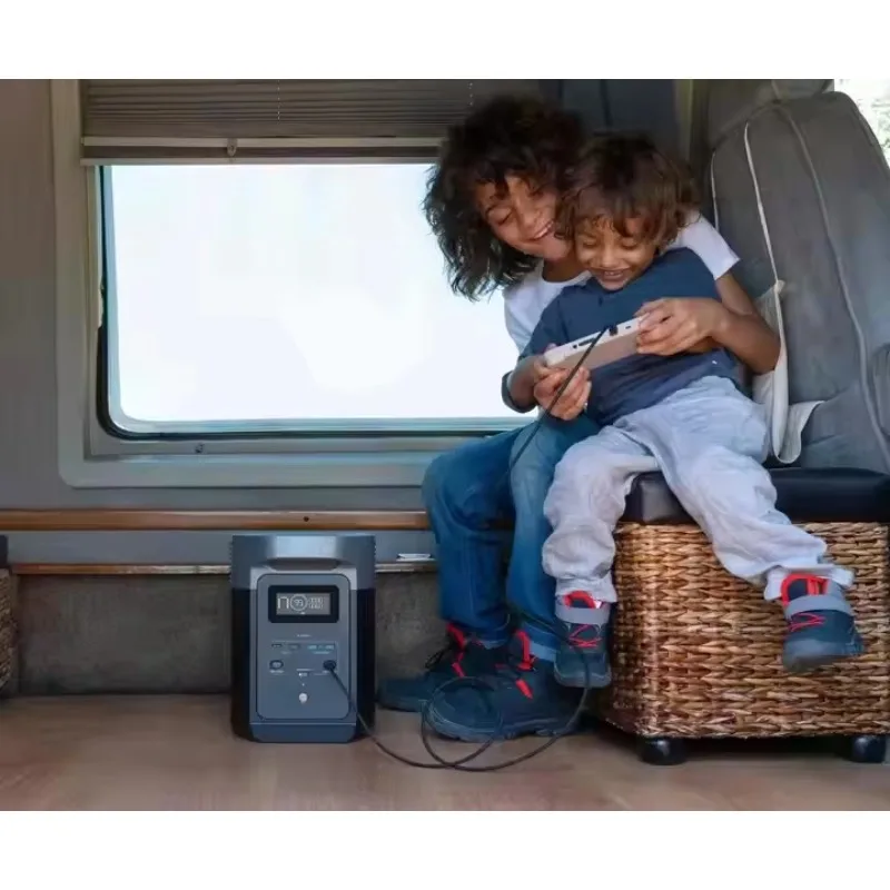 Flow DELTA 2 Solar Generator 1800 Watt Portable Power Station for Outdoor Camping Wagon