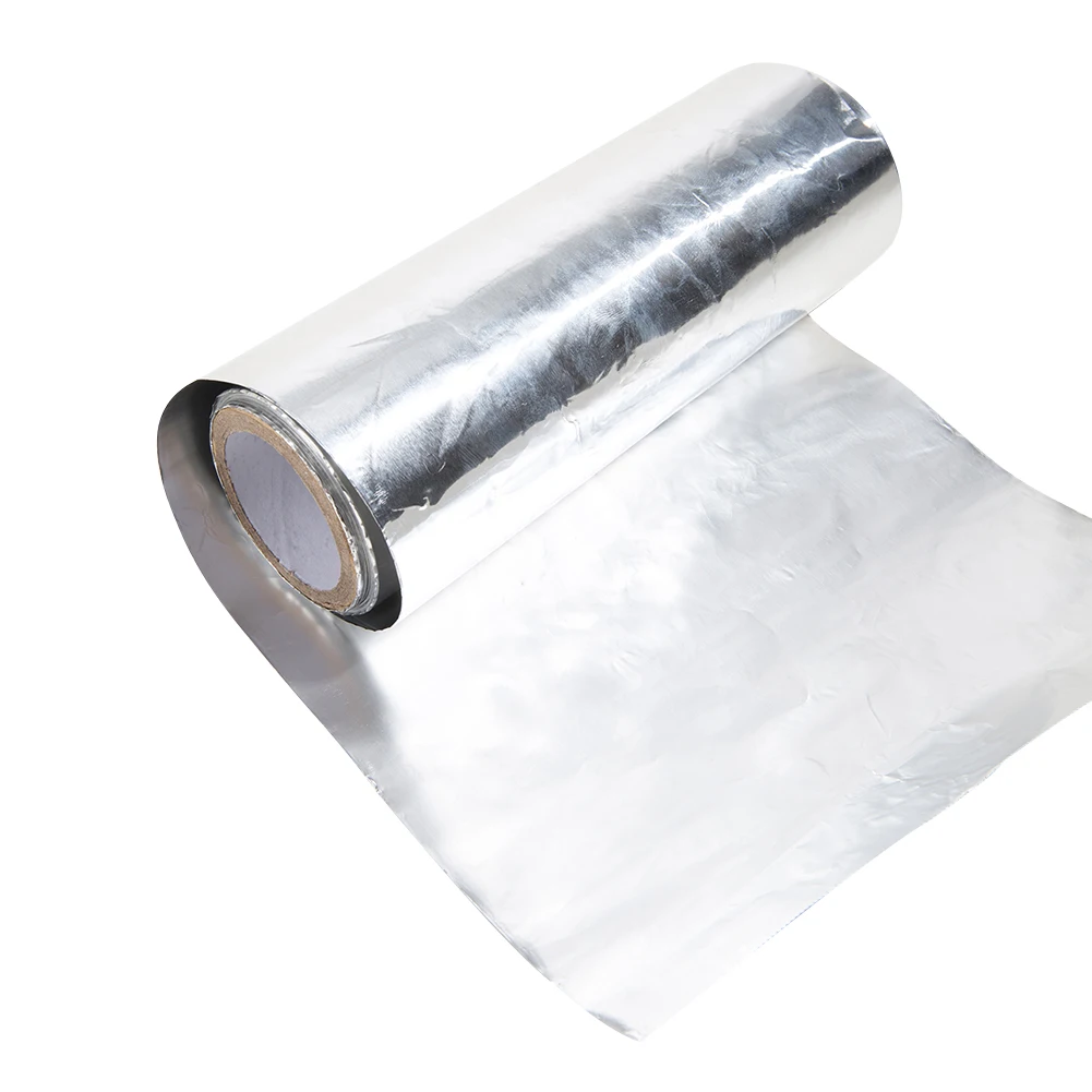

1 Roll Tin Aluminum Foil Sheets Thicken 15cmx50m Hair Foil Sheets Tin Foil Nail Stickers for Salon Barber Shop