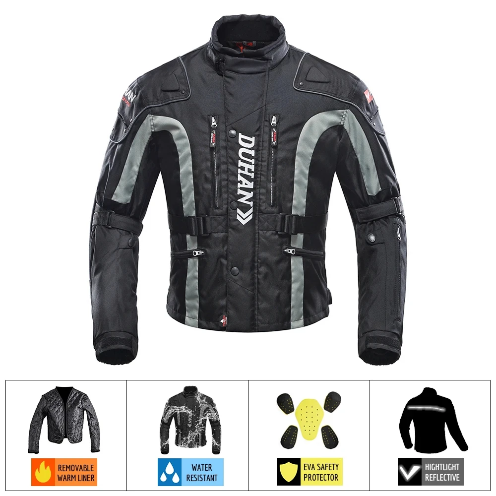 

Winter Motorcycle Jacket Moto Pants Wear-resistant Motocross Jacket windproof Moto Protector Touring Clothing