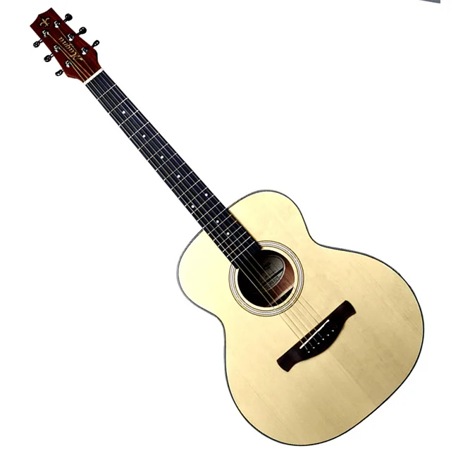 

Wholesale Musical Instrument Mollo Guitar OEM 36inch Mini Barrel Acoustic Guitar