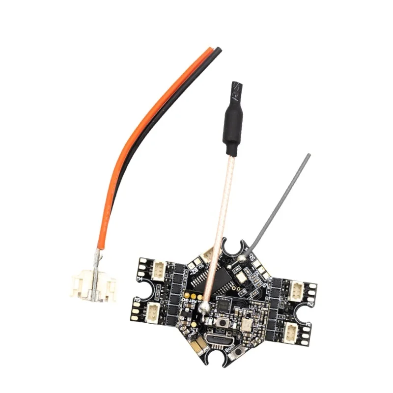 

EMAX Tinyhawk II 75mm 1-2S Whoop 5A BlHeli_S ESC 25/100/200mw VTX SPI Receiver Board AIO F4 Flight Controller for RC Drone Parts