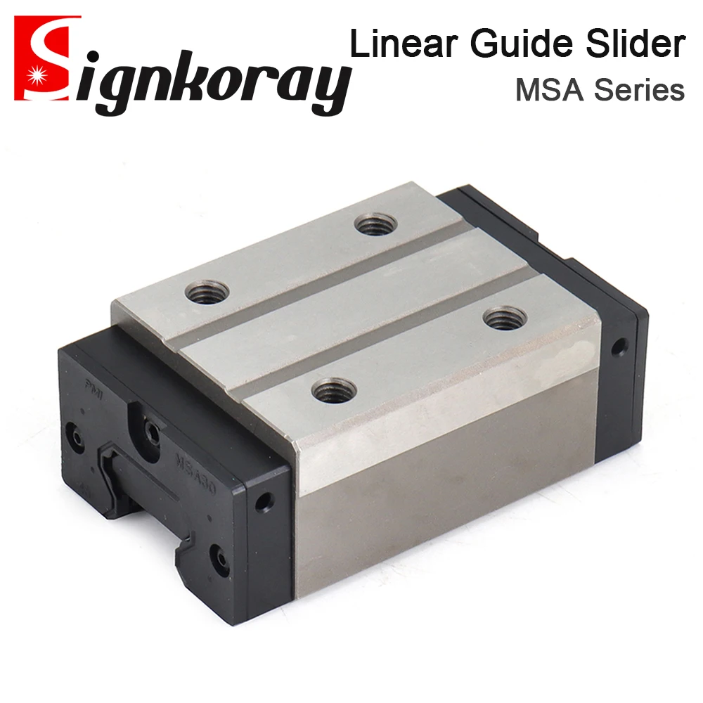 

SignkoRay PMI MSA Series Guide Slider Block Линейная направляющая каретка для станка для лазерной гравировки и резки CO2