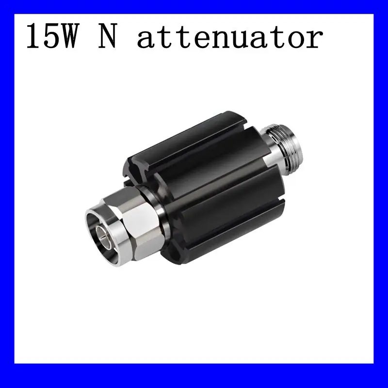 15W N-JK RF Fixed Attenuator DC-4GHz 50 Ohm 1/2/3/5/6/10/15/20/30/40dB