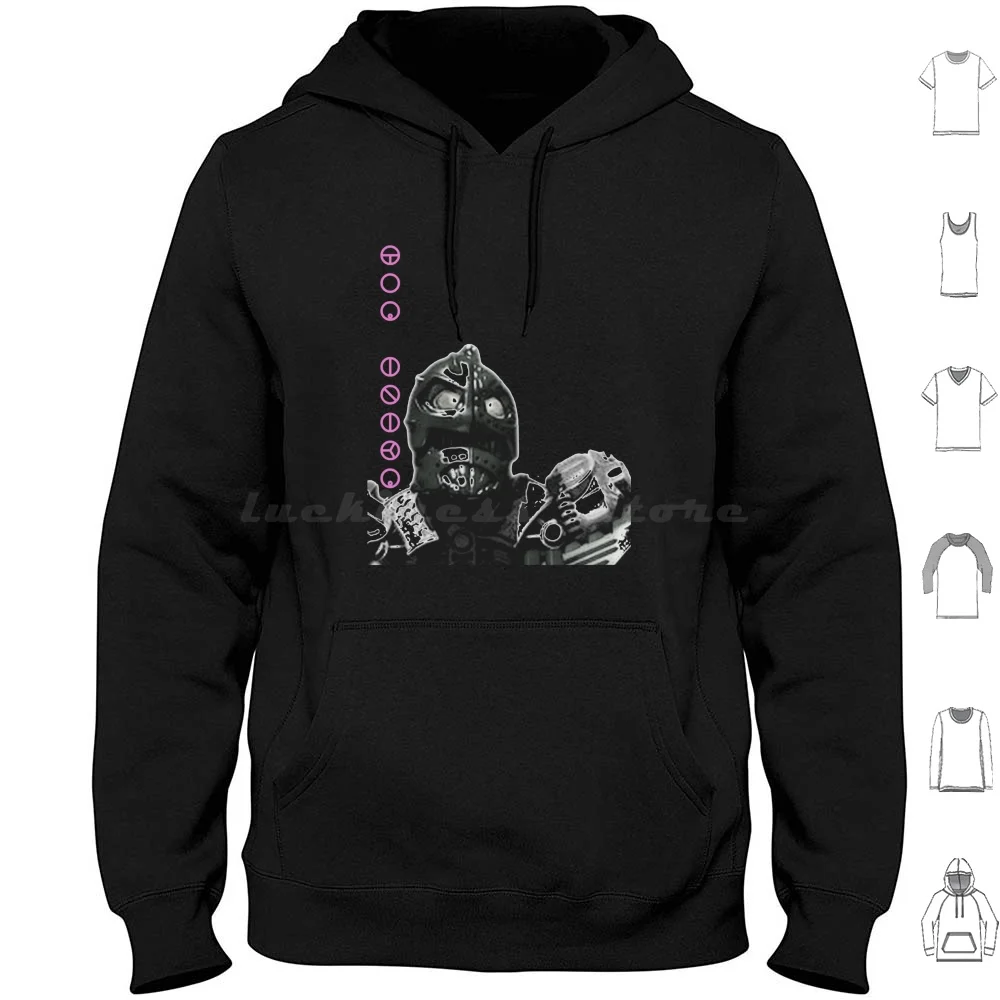 Kongu Aesthetic Hoodie Cotton Long Sleeve Bionicle Toa Mata Nui Robot Kopaka Lewa Tahu Kanohi Meme Onua Matoran