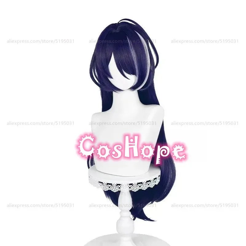เอชเอสอาร์ แอเชรอนคอสเพลย์วิกผม 85 ซม.วิกผมยาวตรงสีม่วงสีฟ้าสีขาววิกผมคอสเพลย์อะนิเมะวิกผมสังเคราะห์ทนความร้อนวิกผม