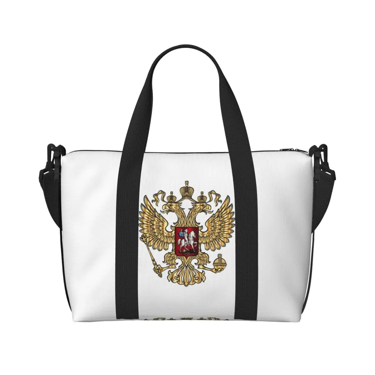 

Мужская дорожная сумка с российским гербом, большая спортивная сумка с эмблемой России, водонепроницаемая сумка, забавная сумка для тренировок и занятий спортом
