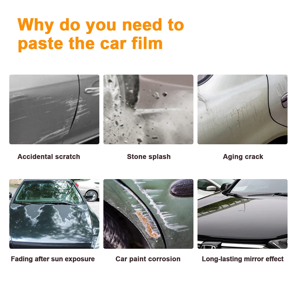 Anti-scratch Front Lamp Transparent for HONDA CRV 2023-2024 Car Headlight  Exterior TPU Original Pre Cut ppf Protective Film - Image 5