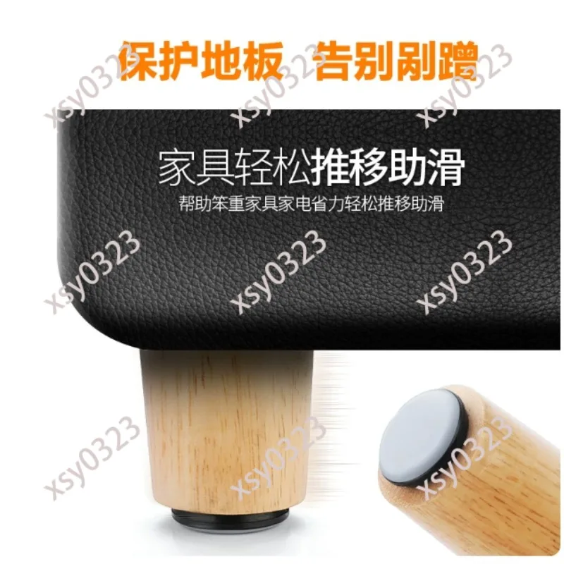 Round Furniture Sliding Pads, Heavy Duty Floor Protector Feet Nails for Sofa Table Chair